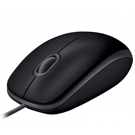 Logitech B110 Silent/Kancelářská/Optická/1 000DPI/Drátová USB/Černá