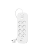 Belkin Surge protection s USB-C, 8 zásuvek