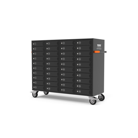 PORT CONNECT CHARGING CABINET 40 Slots, individual doors