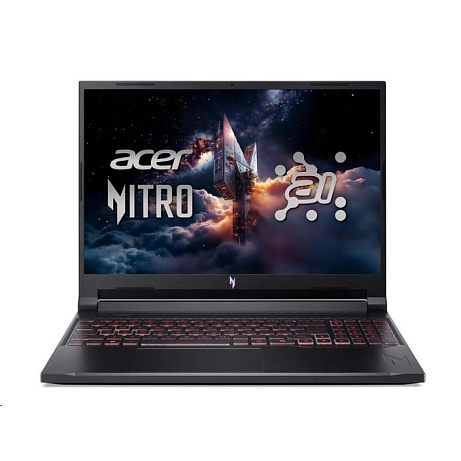 ACER NTB Nitro V 16S (ANV16S-71-954D),Core 9 270H,16"WQXGA,32GB,1TB SSD,RTX 5070,Linux,Black
