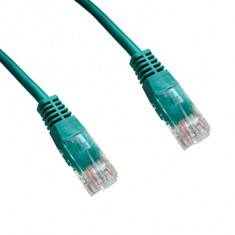 DATACOM patch cord UTP cat5e 0,25M zelený