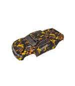 Karoserie pro model TwinRaptor od RMT černo/ oranžová