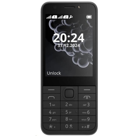 Nokia 230 Dual SIM, černá (2024), (CZ, SK, HU)