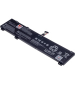 Baterie T6 Power pro Lenovo Legion 5 15ARH7H, 5 15IAH7H, 5 Pro 16ARH7H, 5182mAh, 80Wh, 4cell, Li-pol