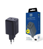 3mk síťová nabíječka - Hyper Charger PD 45W, černá