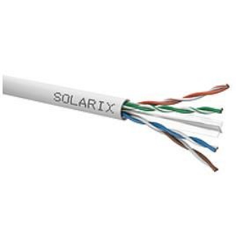 BAZAR - Instalační kabel Solarix UTP, Cat6, drát, PVC, box 305m SXKD-6-UTP-PVC - Poškozený obal (Komplet)