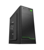 BAZAR - EUROCASE skříň ML N6-500B, Midi Tower, 2x USB 3.0, 2x audio, bez zdroje - Poškozený obal (Komplet)