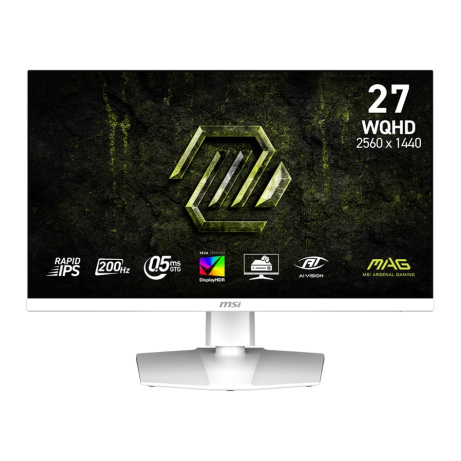 MSI MAG/274QRFW E20/27"/IPS/QHD/200Hz/0,5ms/Bílá/3R