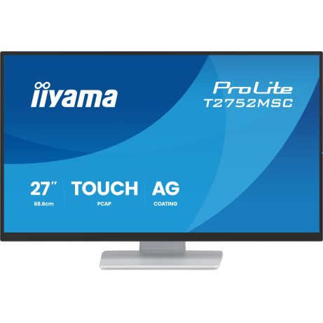 27" iiyama T2752MSC-W1AG:IPS,FHD,HDMI,DP