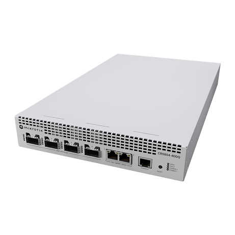 MikroTik CRS804-4DDQ-hRM, Cloud Router Switch