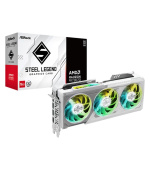 ASRock VGA AMD Radeon RX 9070 Steel Legend 16GB OC, RX 9070, 16GB GDDR6, 3xDP, 1xHDMI