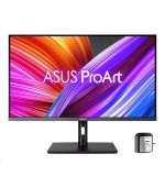 ASUS LCD 32" PA32UCR-K 32" 3840x2160 ProArt IPS 16:9 RGB 400cd DP HDMI USB-C-VIDEO+80W repro, KABELY: DHMI DP USB-C