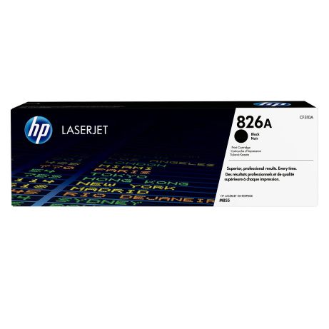 HP 826A Black LJ Toner Cart, CF310A (29,000 pages)