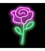 2Kids Toys LED NEON LIGHT lampička Růže