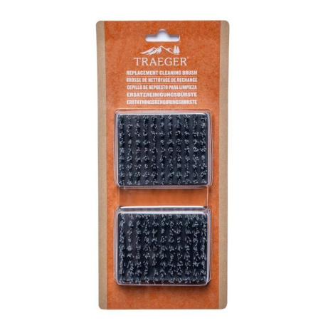 Traeger náhradní hlavice pro čistítcí kartáč (2 kusy)