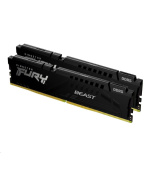 KINGSTON DIMM DDR5 128GB (Kit of 2) 5600MT/s CL36 FURY Beast Černá EXPO
