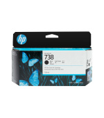 HP 738 130-ml Black DesignJet Ink Cartridge