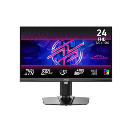 MSI MPG/242R X60N/24,1"/TN/FHD/600Hz/0,1ms/Černá/3R