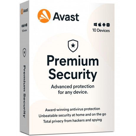 Renew AVAST Premium Security MD, up to 10 conn. 3Y