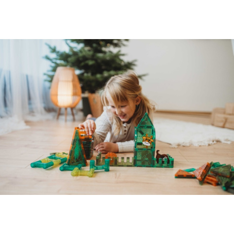 Magnetická stavebnice MagnetiQ Džungle 80 ks