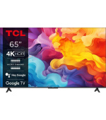 BAZAR - TCL 65V6B 65" TV, 4K Ultra HD, Smart, Dolby Audio, Google TV, Miracast, Bluetooth, WiFi, ALLM - Poškozený obal