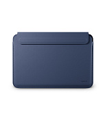 Epico Leather Sleeve MacBook Pro 13,3"/Air 13,6" - tmavě modrá