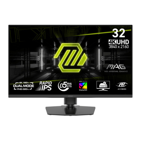 MSI MAG 322URDF E16 31.5"UHD/IPS/320Hz/0,5ms/Black