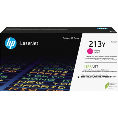 HP W2133Y, magenta toner. kazeta HP LaserJet 213Y