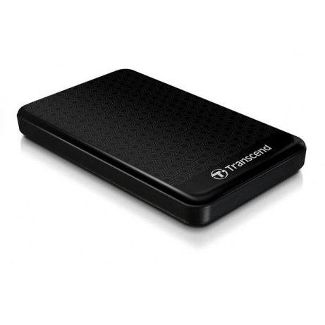 TRANSCEND externí HDD 2,5" USB 3.1 StoreJet 25A3, 2TB, Black (nárazuvzdorný, 256-bit AES)