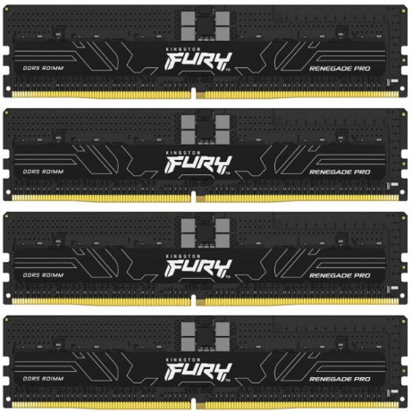 KINGSTON DIMM DDR5 128GB (Kit of 4) 5600MT/s CL36 FURY Renegade Pro ECC Reg PnP