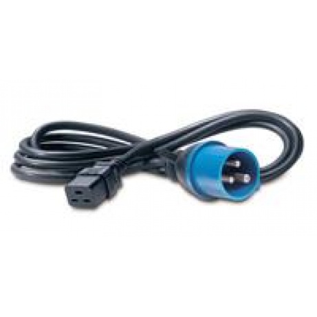 APC Power Cord, 16A, 230V, C19 to IEC 309