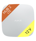 Ajax  Hub 2 4G (8EU/ECG) ASP 12V white