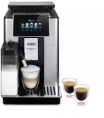 BAZAR - DeLonghi PrimaDonna Soul ECAM 610.55.SB automatický kávovar, 1450 W, 19 bar, chytrý - použito, opraveno
