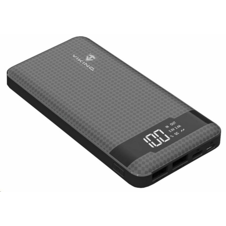 Viking power banka PN-961PD, QC3.0, 10000 mAh, černá