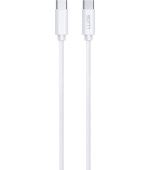 WG - Datový kabel Type-C na Type-C, 2 metry, 3A, 60W, bílá