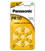 PANASONIC Zinkovzduchová baterie PR-230(10)/6LB AAA 1,2V (Blistr 6ks)
