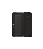 LANBERG RACKOVÁ SKŘÍŇ 10" NÁSTĚNNÁ 9U/300X300 (FLAT PACK) S PROSKLENÝMI DVEŘMI ČERNÁ