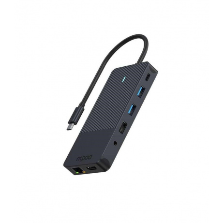 RAPOO adaptér UCM-2006, 12-in-1 USB-C Multiport Adapter