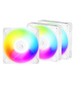 ARCTIC P14 Pro Reverse A-RGB (White) 3-pack - ventilátor do PC 140mm 4pin PWM PST reverzní design (b