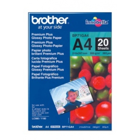 BP71GA4, 20 listů, A4, Premium Glossy, 260g