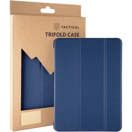 Tactical Book Tri Fold Pouzdro pro Samsung Galaxy TAB A9+ 11" Blue