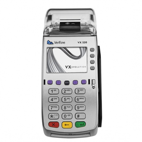 X-POS Platební terminál VX520 BASIC - Ethernet + napájecí zdroj - SKLADOVKA