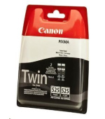 Canon CARTRIDGE PGI-525 PGBK černá TWIN-PACK pro PIXMA MG5150, iX6550, MG5150, MG5250, MG5350, MG6150, MG8150 (680 str.)