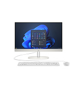 HP AIO ProOne 245 G10 AiO 23.8 NT Ryzen 3 7320U,8GB,512GB,Radeon 610M,WiFi 6 + BT,klávesnice a myš,90W,bílá,HDMI,FDOS
