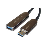 PREMIUMCORD Kabel USB3.0 + 2.0 prodlužovací optický AOC kabel A/Male - A/Female 10m