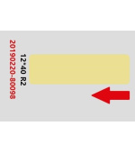 Niimbot štítky RP 12x40mm 155ks BrightYellow pro D11 a D110