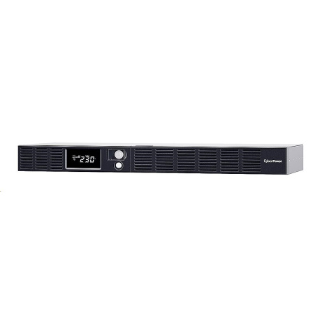 BAZAR - CyberPower GreenPower Office LCD II RM UPS 600VA/360W, 1U - Poškozený obal (Komplet)