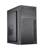 BAZAR - EUROCASE skříň ML M6-505B, Midi Tower, 2x USB 3.0, 2x audio, bez zdroje, poškozený obal