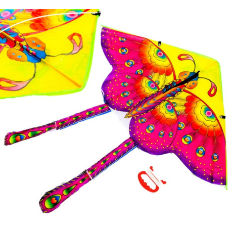 Drak velký létající (90 cm) - motýl fialový