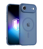 3mk ochranný kryt Misty MagCase Blue pro Apple iPhone Air